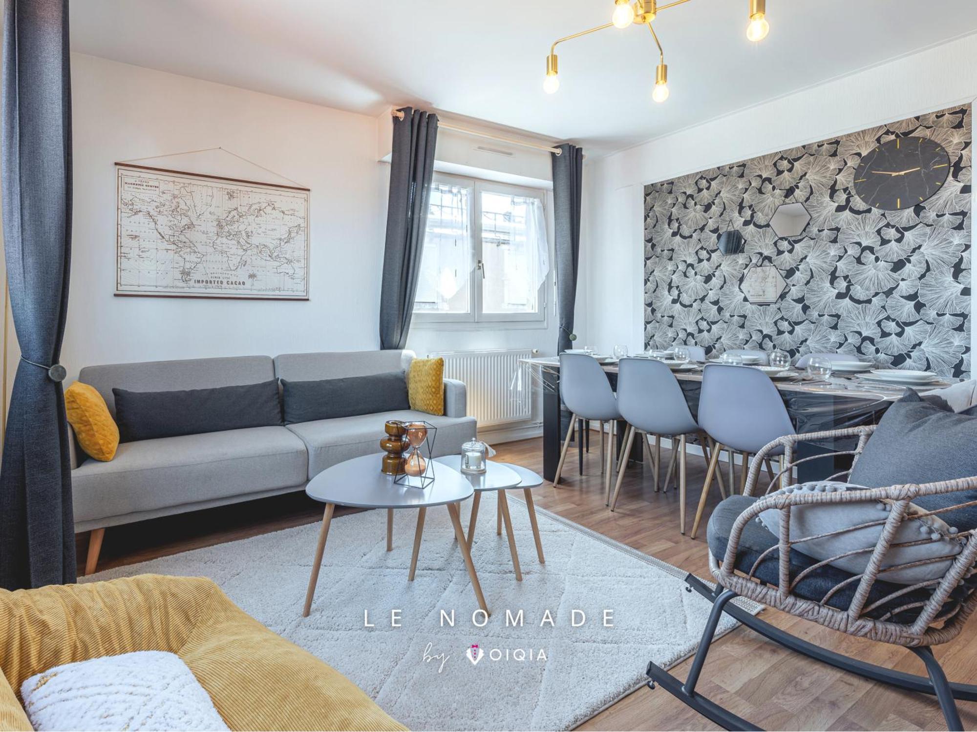 Le Nomade ~ Centre-Ville ~ Gare Нанси Екстериор снимка